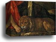 Saint Jerome in the Wilderness. Detail by Paolo Veronese, Canvas Print