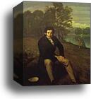 Portrait of K. I. Albrekht by Orest Kiprensky, Canvas Print