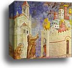 The Expulsion of the Demons from Arezzo by Giotto, Canvas Print