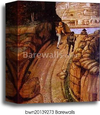 St. Sebastian by Andrea Mantegna, Canvas Print