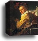 Portrait de Fantasie: Monsieur de la Breteche by Jean-Honoré Fragonard, Canvas Print