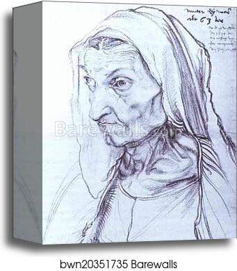 Adam and Eve by Albrecht Dürer, Canvas Print