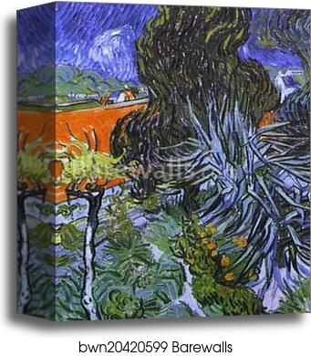 Dr. Gachet's Garden at Auvers-sur-Oise by Vincent Van Gogh, Canvas Print Dr. Gachet's Garden at Auvers-sur-Oise by Vincent Van Gogh, Canvas Print