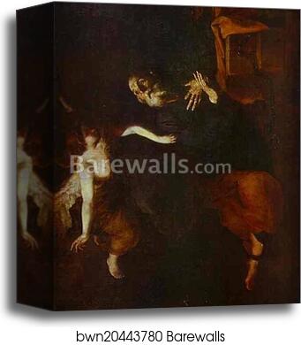 The Deliverance of St. Peter from Prison by Jusepe De Ribera, Canvas Print The Deliverance of St. Peter from Prison by Jusepe De Ribera, Canvas Print