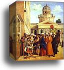 Ananias Healing Saul (St. Paul) by Giovanni Battista Cima, Called Cima Da Conegliano, Canvas Print