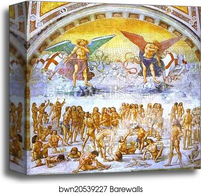 Resurrection of the Dead by Luca Signorelli, Canvas Print Resurrection of the Dead by Luca Signorelli, Canvas Print