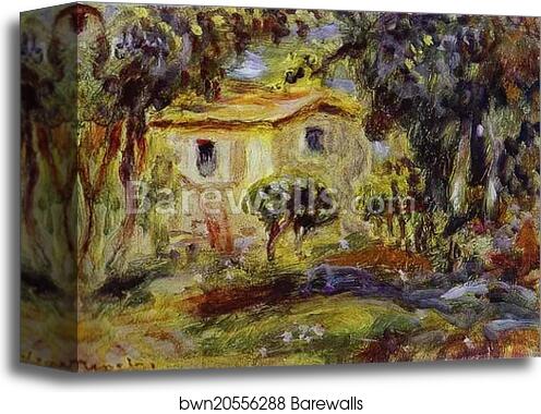 Landscape by Pierre-Auguste Renoir, Canvas Print