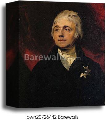 Count Semyon Romanovich Vorontsov by Sir Thomas Lawrence, Canvas Print