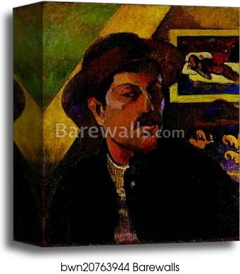 Self-Portrait by Paul Gauguin, Canvas Print