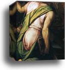 St. Andrew. Fragment of the Pala for the Altar of the Graces, Pisa Cathedral by Agnolo Bronzino, Canvas Print