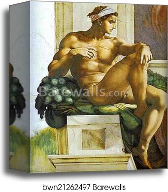 Ignudi by Michelangelo, Canvas Print