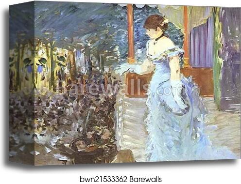 Singer at a Café-Concert by Edouard Manet, Canvas Print