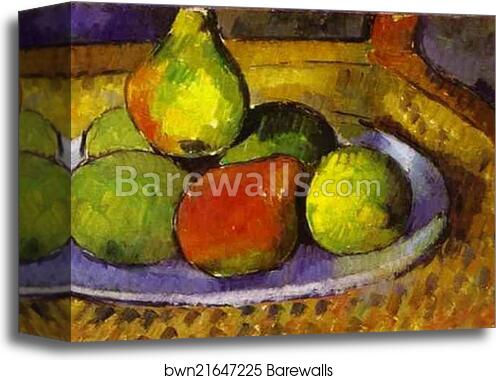 Still Life by Paul Cézanne, Canvas Print