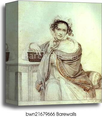 Portrait of the Princess S. S. Scherbatova by Orest Kiprensky, Canvas Print