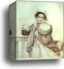 Portrait of the Princess S. S. Scherbatova by Orest Kiprensky, Canvas Print