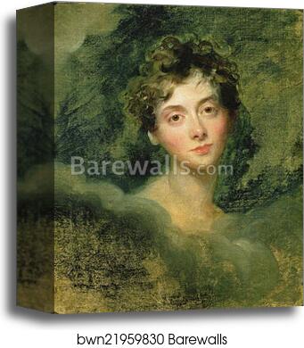 Lady Caroline Lamb (1785-1828) by Sir Thomas Lawrence, Canvas Print