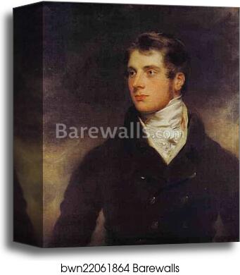 Portrait of Hart Davis, Jr by Sir Thomas Lawrence, Canvas Print
