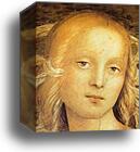 The Almighty with Prophets and Sibyls. Detail by Pietro Perugino, Canvas Print