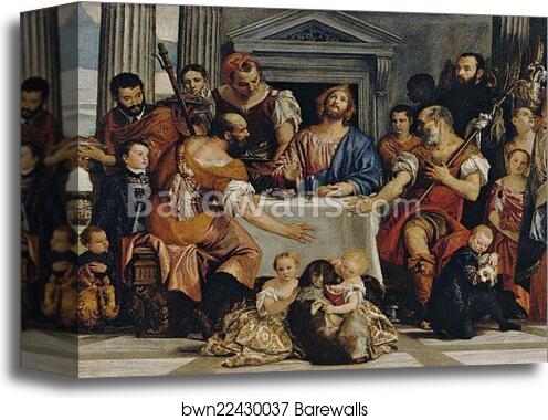 Supper at Emmaus by Paolo Veronese, Canvas Print
