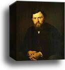 Portrait of Alexander Borisovsky by Vasily Perov, Canvas Print