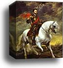 Portrait of Charles V on Horseback by Sir Anthony Van Dyck, Canvas Print