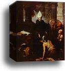 St. Thomas Villanueva Giving Alms by Bartolomé Esteban Murillo, Canvas Print