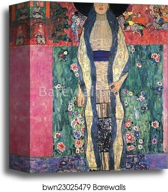 Portrait of Adele Bloch-Bauer II by Gustav Klimt, Canvas Print
