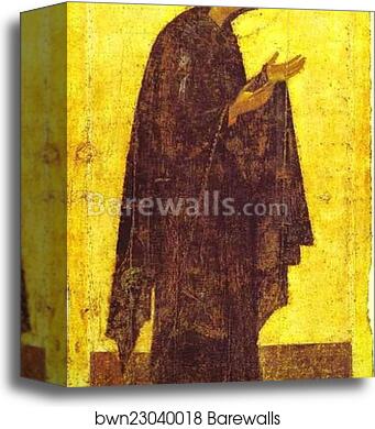 The Virgin by Theophanes The Greek, Canvas Print