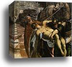 Translation of the Body of St. Mark. Detail by Jacopo Robusti, Called Tintoretto, Canvas Print