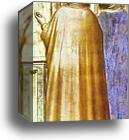 Presentation at the Temple. Detail by Giotto, Canvas Print