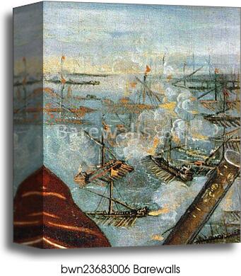 Portrait of Sebastiano Venier. Detail by Jacopo Robusti, Called Tintoretto, Canvas Print