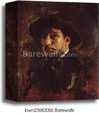 Self-Portrait by Valentin Serov, Canvas Print