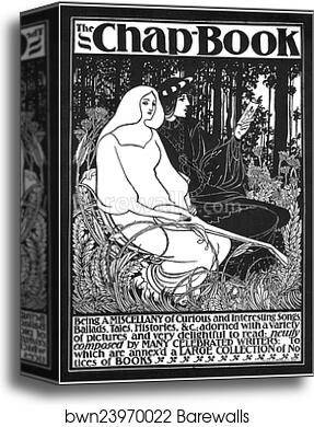 La Revue "The Chap-Book" by Will H. Bradley, Canvas Print