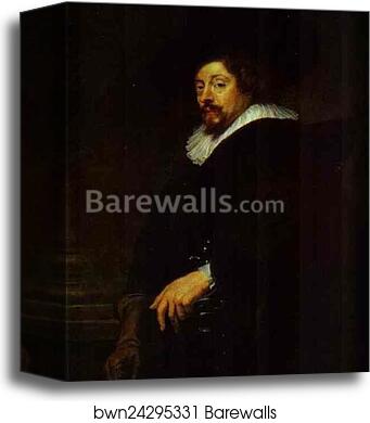 Self-Portrait by Peter Paul Rubens, Canvas Print