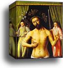 Chtist as the Man of Sorrows by Petrus Christus, Canvas Print
