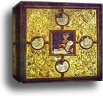 Dante with Scenes from the Divine Comedy by Luca Signorelli, Canvas Print