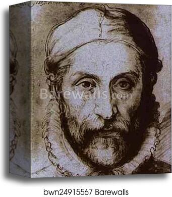 Self-Portrait by Giuseppe Arcimboldo, Canvas Print