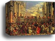 The Marriage Feast at Cana by Paolo Veronese, Canvas Print