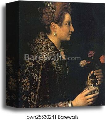 Portrait of a Lady by Sofonisba Anguissola, Canvas Print