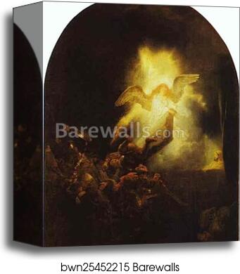 The Resurrection of Christ by Rembrandt Harmenszoon Van Rijn, Canvas Print