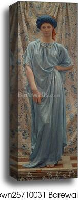 Sapphires by Albert Joseph Moore, Canvas Print