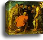 St. Peter Finding the Tribute Money by Peter Paul Rubens, Canvas Print