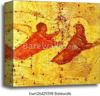 The Crucifixion. Detail by Dionisii (Dionysius), Canvas Print The Crucifixion. Detail by Dionisii (Dionysius), Canvas Print