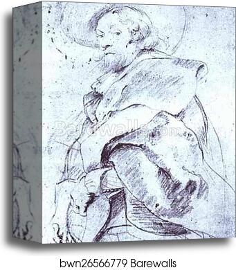 Self-Portrait by Peter Paul Rubens, Canvas Print