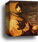 The Ecstasy of St. Francis by Francisco De Zurbarán, Canvas Print