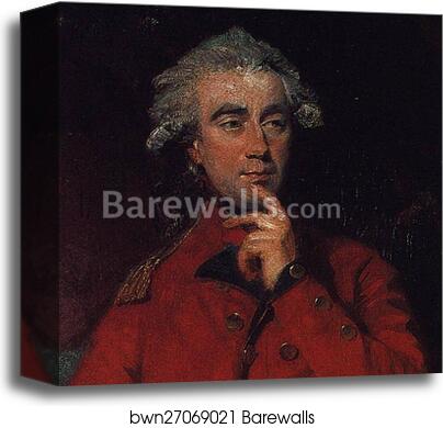 George Augustus Francis Rawdon-Hastings. Detail by Sir Joshua Reynolds, Canvas Print