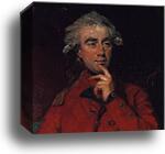 George Augustus Francis Rawdon-Hastings. Detail by Sir Joshua Reynolds, Canvas Print