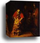 The Return of the Prodigal Son by Rembrandt Harmenszoon Van Rijn, Canvas Print