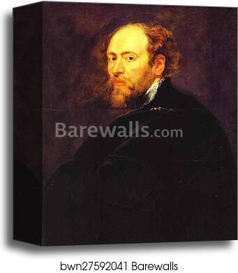 Self-Portrait without a Hat by Peter Paul Rubens, Canvas Print