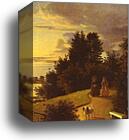 View on Yelagin Island in St. Petersburg. Detail by Ivan Khrutsky, Canvas Print